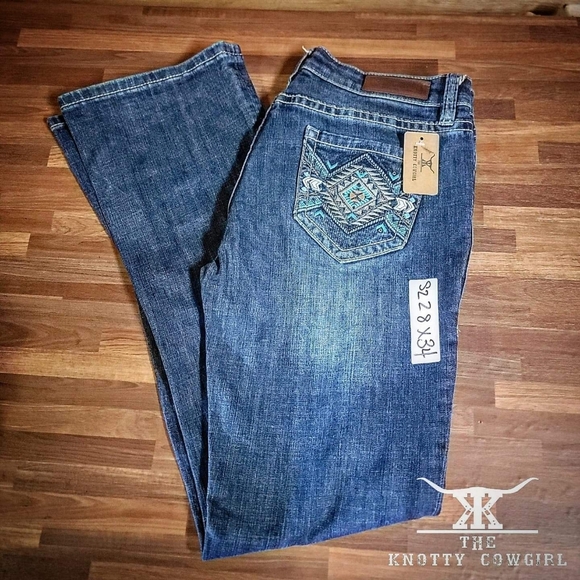 Rock N Roll Denim Boot Cut Jeans - Picture 1 of 1